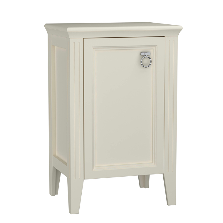 VitrA Valarte Yan Ünite, 55 cm, Bir Kapaklı, Mat Fildişi, Sol - 62248 - Fonksiyonel ve Tamamlayıcı Ürünler