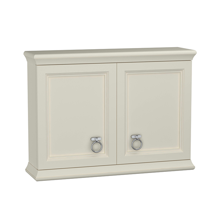 VitrA Valarte Üst Ünite, 75 cm, İki Kapaklı, Mat Fildişi - 62257 - Fonksiyonel ve Tamamlayıcı Ürünler