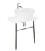 VitrA Plural Tezgah Ünitesi, 70 cm, Asma, Alçak, Tek Armatür Delikli, Parlak Beyaz Seramik Tezgah, Lavabosuz - 62560 - Banyo Alt Modülleri