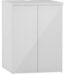VitrA Çamaşır Makinesi Ünitesi Demonte, 70 cm, Kapaklı, U-Oyuklu, Parlak Beyaz - 63530 - Çamaşır Makinesi Dolabı