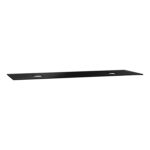 VitrA Origin Üst Tezgah, 150 cm, Cam, Armatür Deliksiz, Çift Sifon Delikli, Siyah - 65752 - Fonksiyonel ve Tamamlayıcı Ürünler
