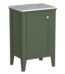 VitrA Valarte Neo Yan Ünite, 55 cm, Bir Kapaklı, Mermer Tezgahlı, Retro Yeşil, Sol - 65810 - Fonksiyonel ve Tamamlayıcı Ürünler