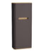 VitrA Sento Boy Dolabı, 50 cm, Bir Kapaklı, Dar, Mat Antrasit,Sağ - 66155 - Boy Dolaplar