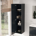 VitrA Mia Boy Dolabı, 35 cm, Parlak Antrasit - 66167 - Boy Dolaplar - 4