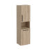 VitrA Root Flat Boy Dolabı, 40 cm, İki Kapaklı, Kısa, Çamaşır Sepetli, Doğal Meşe, Sağ - 66229 - Boy Dolaplar