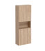 VitrA Root Flat Boy Dolabı, 55 cm, İki Kapaklı, Dar, Kısa, Doğal Meşe - 66247 - Boy Dolaplar
