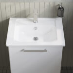 VitrA Root Flat Lavabo Dolabı, 60 cm, Bir Çekmeceli, Köşeli Lavabo, Parlak Beyaz - Görsel 5