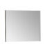 VitrA Base Düz Ayna, 80 cm, Fırçalı Krom - 66906 - Banyo Üst Modülleri