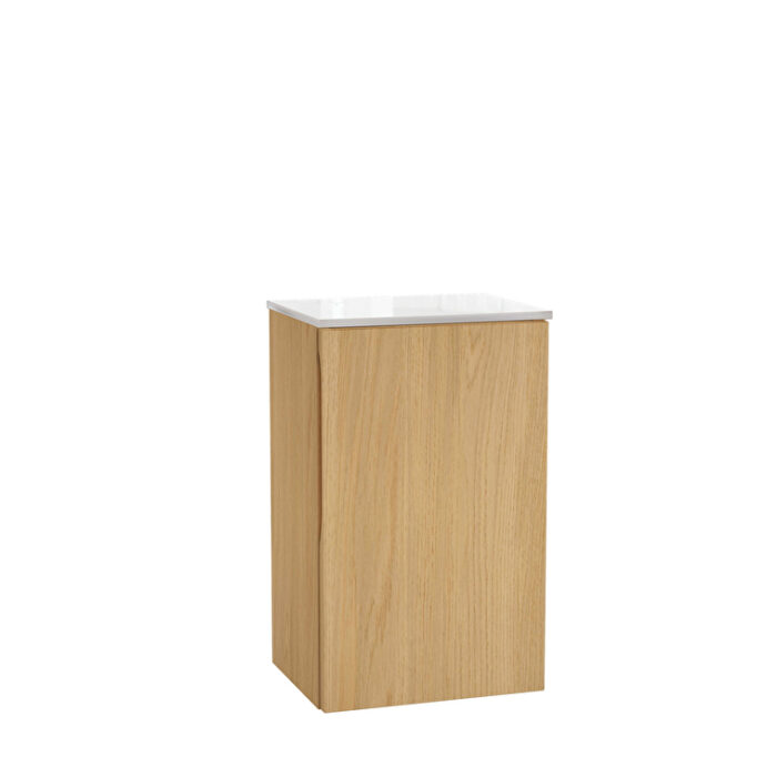66972_27cad394b72a43fbeaac33765a8386765f4200d2-2.jpg VitrA Origin Yan Ünite, 30 cm, Bir Kapaklı, Açık Meşe - 66972 - Fonksiyonel ve Tamamlayıcı Ürünler - 1