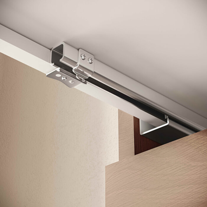 VitrA Mia Banyo Dolabı Seti, 60 cm, İki Çekmeceli, Lavabo Dolabı, Aydınlatmalı Düz Ayna, Altın Meşe - Görsel 4