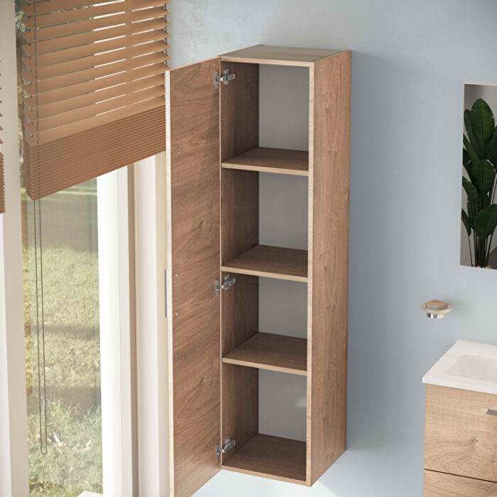 VitrA Mia Boy Dolabı, 35 cm, Altın Meşe - Görsel 9