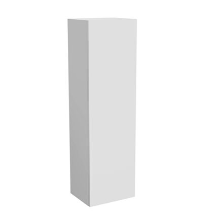 VitrA Metropole Pure Boy Dolabı, 35 cm, Kısa, Mat Açık Gri, Sol