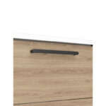 VitrA Root Flat Lavabo Dolabı, 60 cm, İki Çekmeceli, Dar, Yuvarlak Lavabo, Doğal Meşe - 68107 - Banyo Alt Modülleri - 5
