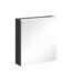 VitrA Core Dolaplı Ayna, 60 cm, Aydınlatmalı, Mat Grafit, Sağ - 67593 - Banyo Üst Modülleri