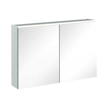VitrA Core Dolaplı Ayna, 100 cm, Aydınlatmalı, Mat Retro Yeşil