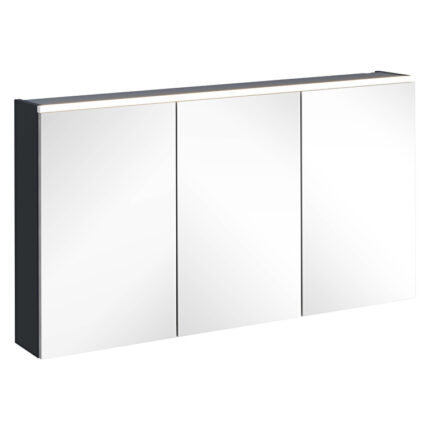 VitrA Core Dolaplı Ayna, 120 cm, Aydınlatmalı, Mat Lacivert (Pvc)