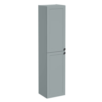 VitrA Root Classic Boy Dolabı, 40 cm, İki Kapaklı, Mat Fiyord Yeşili - 68513 - Boy Dolaplar