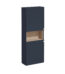 VitrA Root Classic Boy Dolabı, 55 cm, İki Kapaklı, Dar, Kısa, Mat Lacivert - 68536 - Boy Dolaplar