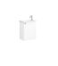 VitrA Root Classic Lavabo Dolabı, 45 cm, Bir Kapaklı, Dar, Köşeli Lavabo, Mat Beyaz, Sağ - 68610 - Banyo Alt Modülleri