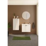 VitrA Root Classic Lavabo Dolabı, 60 cm, İki Kapaklı, Dar, Yuvarlak Lavabo, Mat Beyaz - 68638 - Banyo Alt Modülleri - 3
