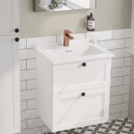 VitrA Root Classic Lavabo Dolabı, 60 cm, İki Çekmeceli, Klasik Lavabo, Mat Beyaz - 68848 - Banyo Alt Modülleri - 3