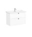 VitrA Root Classic Lavabo Dolabı, 100 cm, İki Çekmeceli, Klasik Lavabo, Mat Beyaz - 68890 - Banyo Alt Modülleri