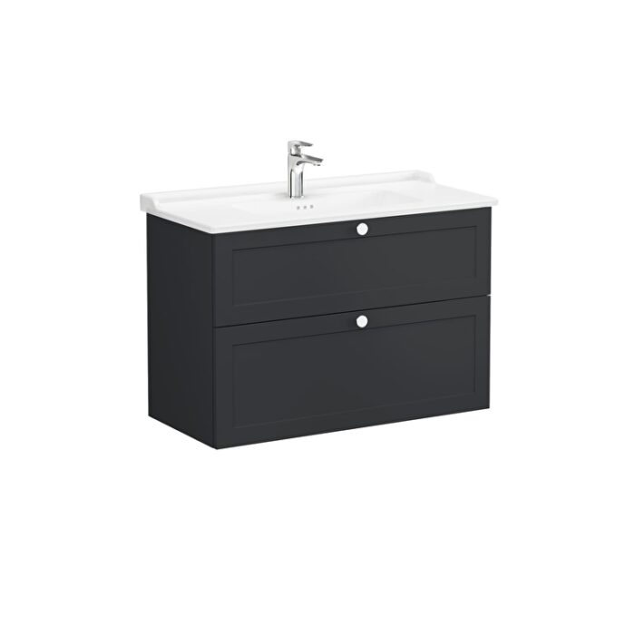 68894_02_a20bac96c01b0ab81916e2731986728ef99cecb0-2.jpg VitrA Root Classic Lavabo Dolabı, 100 cm, İki Çekmeceli, Klasik Lavabo, Mat Grafit - 68894 - Banyo Alt Modülleri - 1