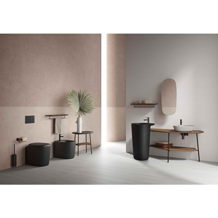 VitrA Plural Döner Ayna, 35 cm, Koyu Meşe - Görsel 11