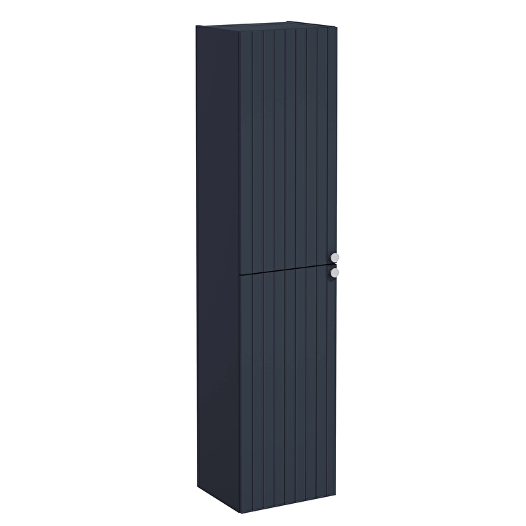 VitrA Root Groove Boy Dolabı, 40 cm, İki Kapaklı, Mat Lacivert