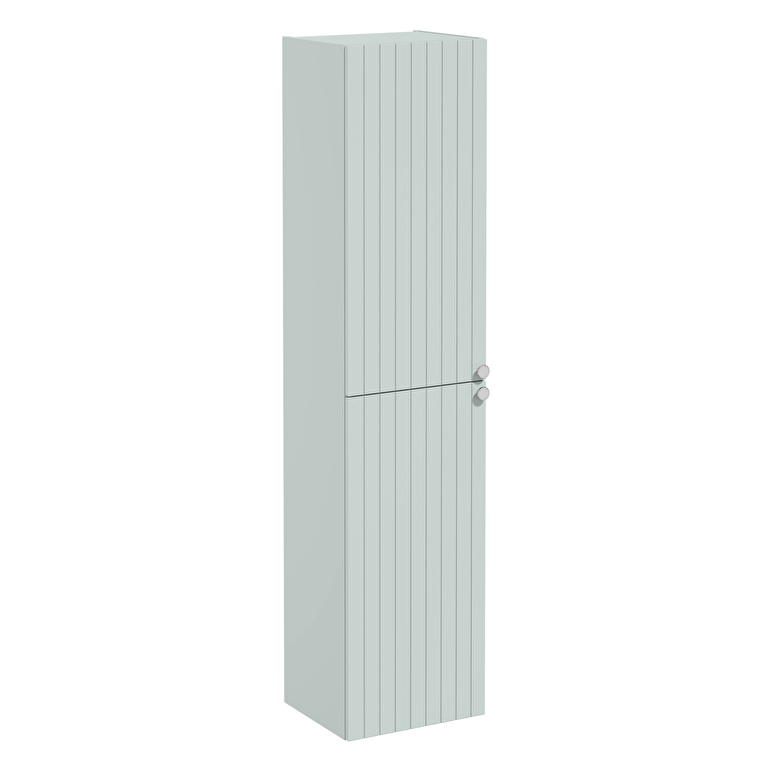 VitrA Root Groove Boy Dolabı, 40 cm, İki Kapaklı, Mat Retro Yeşil - 69092 - Boy Dolaplar