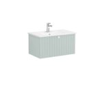 VitrA Root Classic & Groove Kulp, Yuvarlak, Zamak, Mat Beyaz - Görsel 17