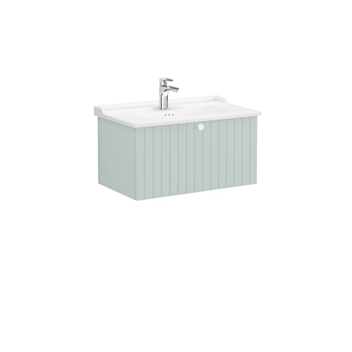 VitrA Root Classic & Groove Kulp, Yuvarlak, Zamak, Mat Beyaz - Görsel 14
