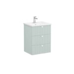 VitrA Root Classic & Groove Kulp, Yuvarlak, Zamak, Mat Beyaz - Görsel 2