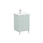 VitrA Root Flat Ayak, 13 cm, 2 Adet, Krom - Görsel 6
