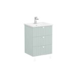 VitrA Root Flat Ayak, 13 cm, 2 Adet, Mat Beyaz - Görsel 5