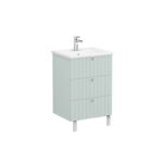 VitrA Root Flat Ayak, 13 cm, 2 Adet, Krom - Görsel 5