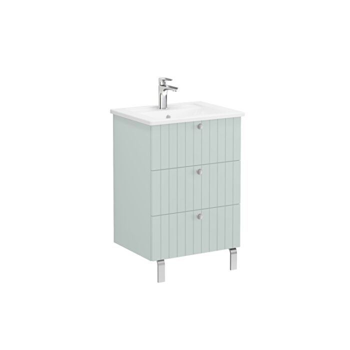 VitrA Root Flat Ayak, 13 cm, 2 Adet, Krom - Görsel 5
