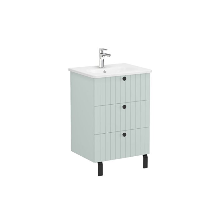 VitrA Root Flat Ayak, 13 cm, 2 Adet, Mat Siyah - Görsel 3