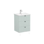 VitrA Root Flat Ayak, 13 cm, 2 Adet, Mat Beyaz - Görsel 2