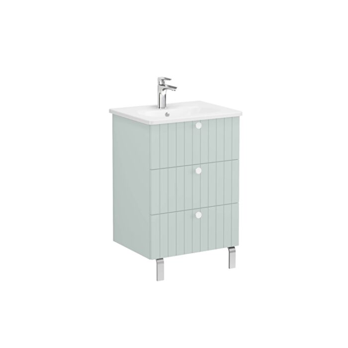 VitrA Root Flat Ayak, 13 cm, 2 Adet, Krom - Görsel 2