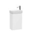 VitrA Integra Round Lavabo Dolabı, 45 cm, Bir Kapaklı, Dar, Parlak Beyaz, Sağ - 69834 - Banyo Alt Modülleri