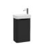VitrA Integra Round Lavabo Dolabı, 45 cm, Bir Kapaklı, Dar, Mat Grafit, Sağ - 69836 - Banyo Alt Modülleri