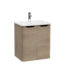 VitrA Integra Round Lavabo Dolabı, 60 cm, İki Kapaklı, Altın Meşe - 69846 - Banyo Alt Modülleri