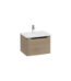 VitrA Integra Round Lavabo Dolabı, 60 cm, Bir Çekmeceli, Altın Meşe - 69900 - Banyo Alt Modülleri