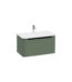 VitrA Integra Round Lavabo Dolabı, 80 cm, Bir Çekmeceli, Mat Yeşil - 69911 - Banyo Alt Modülleri