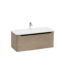VitrA Integra Round Lavabo Dolabı, 100 cm, Bir Çekmeceli, Altın Meşe - 69918 - Banyo Alt Modülleri