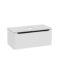 VitrA Integra Round Lavabo Dolabı, 100 cm, Bir Çekmeceli, Çanak Lavabo Uyumlu, Mat Açık Gri, Lavabosuz - 70056 - Banyo Alt Modülleri