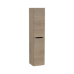 VitrA Integra Round Boy Dolabı, 40 cm, İki Kapaklı, Altın Meşe, Sol - 70071 - Boy Dolaplar