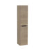VitrA Integra Round Boy Dolabı, 40 cm, İki Kapaklı, Altın Meşe, Sol - 70071 - Boy Dolaplar