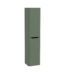 VitrA Integra Round Boy Dolabı, 40 cm, İki Kapaklı, Mat Yeşil, Sol - 70073 - Boy Dolaplar